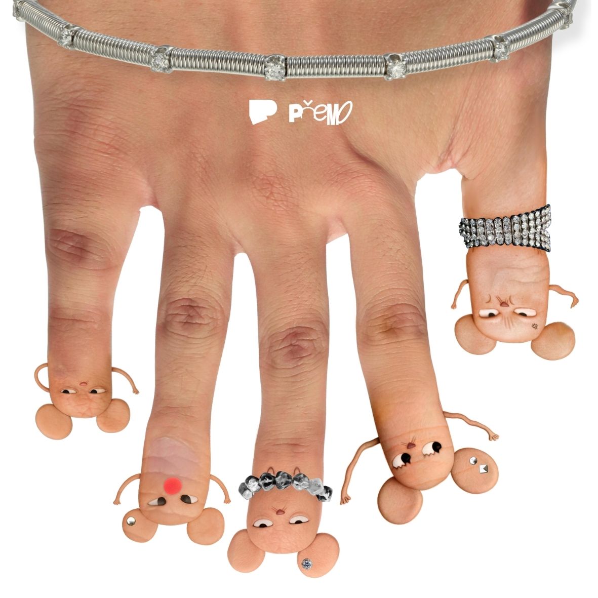 Fingers Shǔmo Tapestry