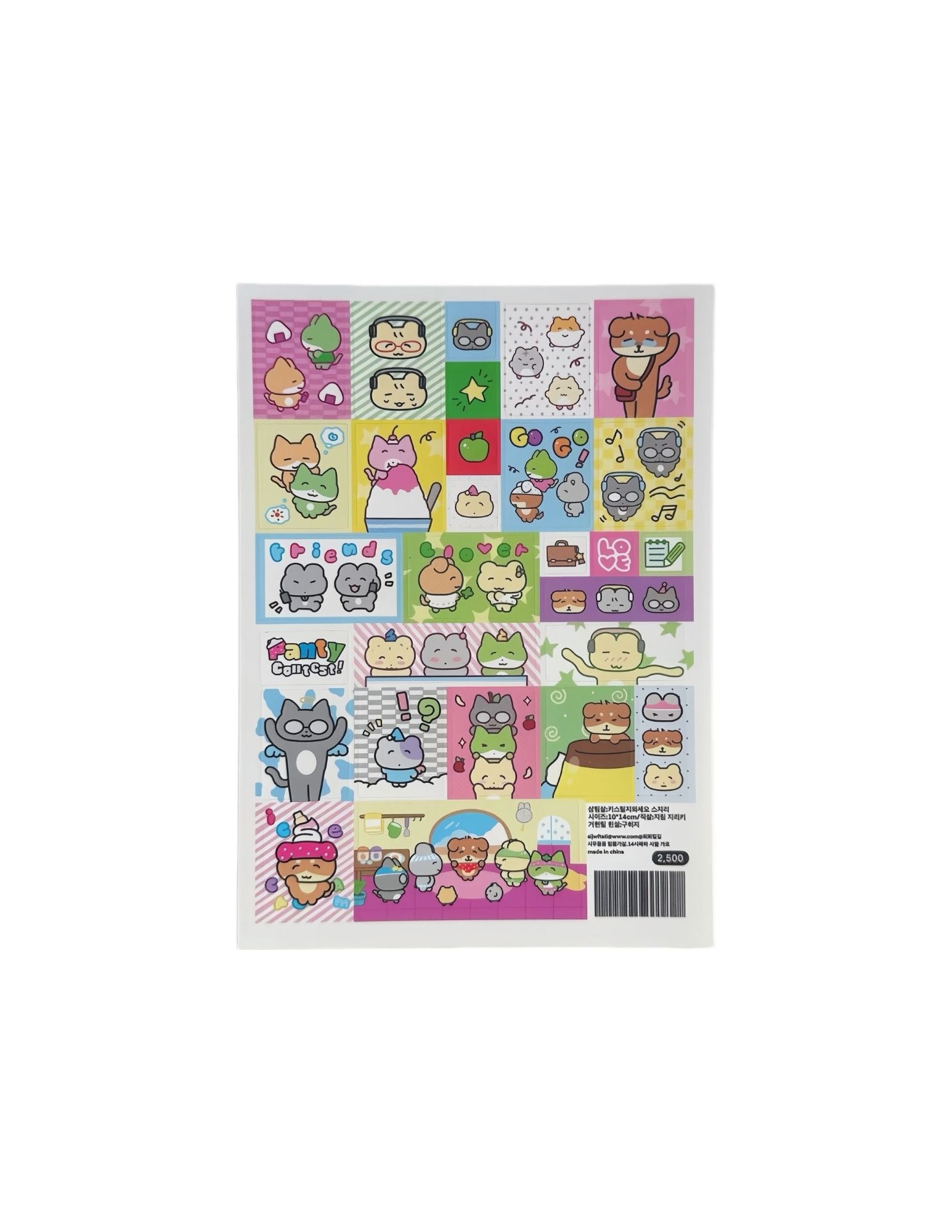 Heeheeclub Cat Deco Stickers