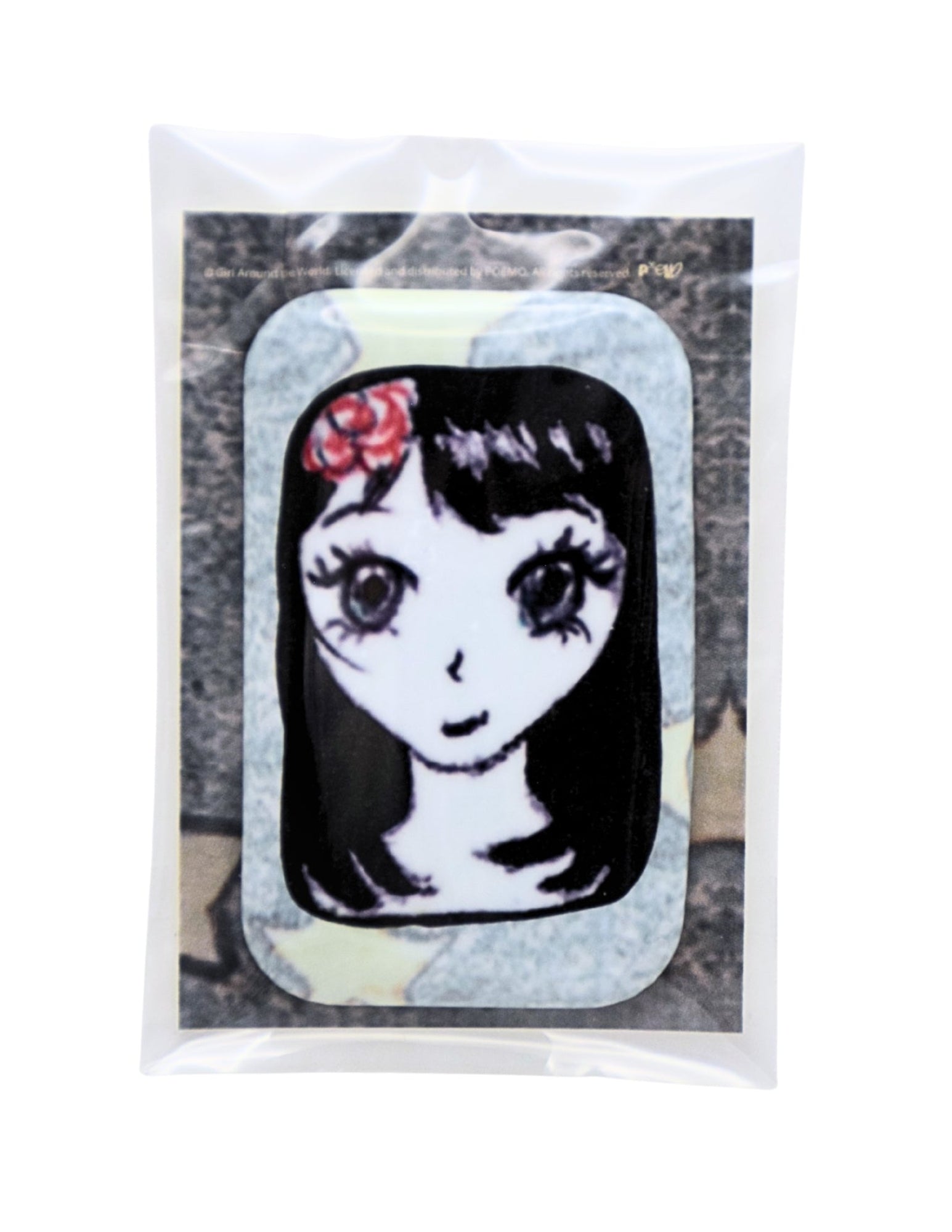 Girl Around the World: Rose-Clip Girl Badge