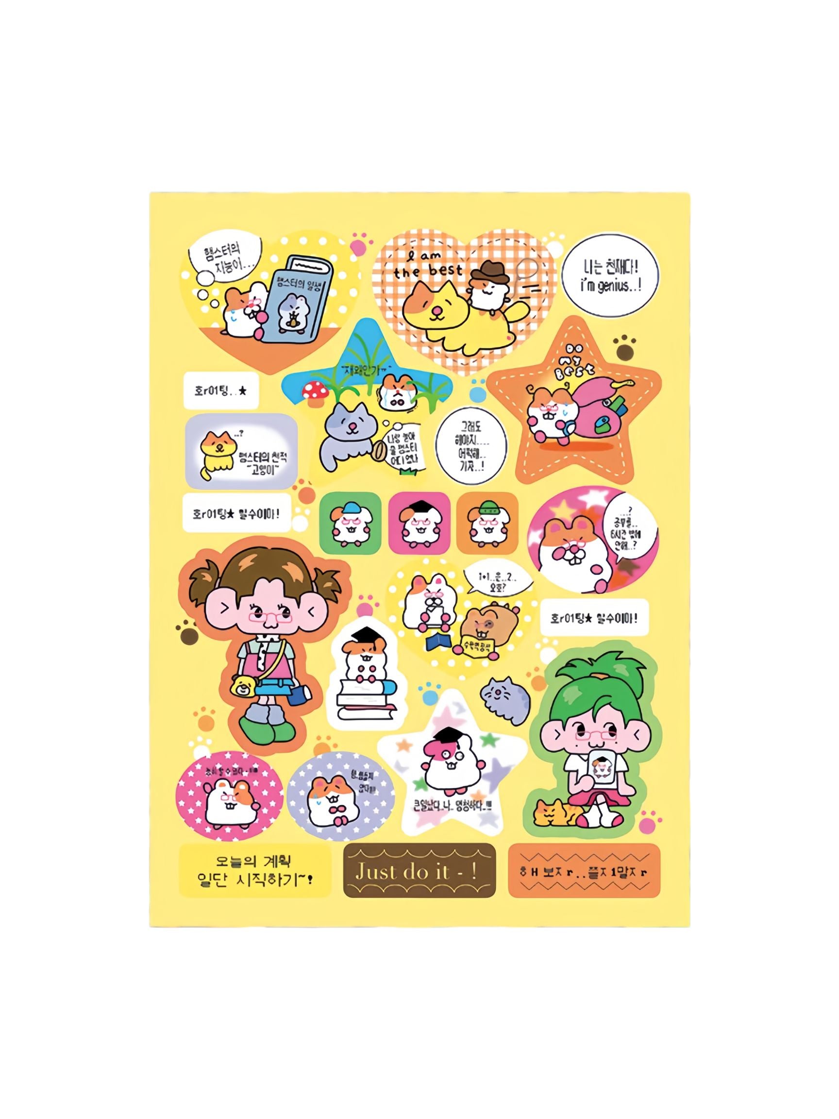 Monanbear Candy Pop Diary Sticker