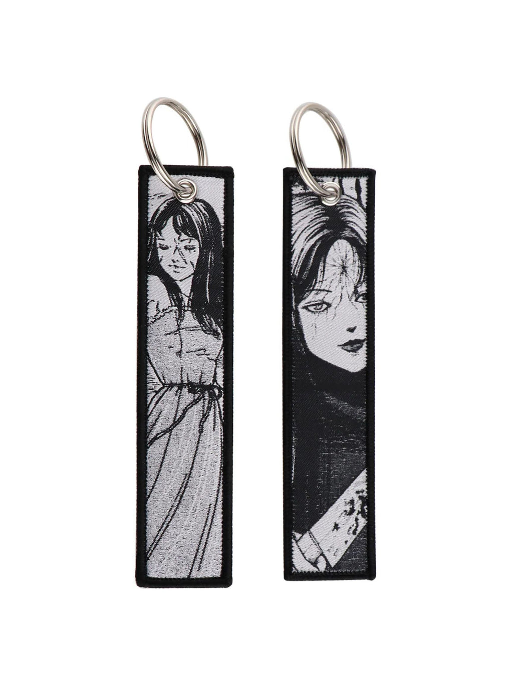 Tomie Manga Woven Keychain