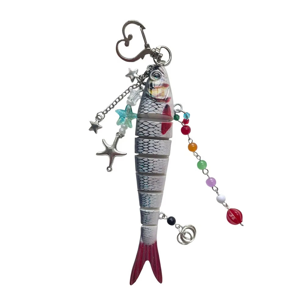 Multi-Jointed Fish Pendant