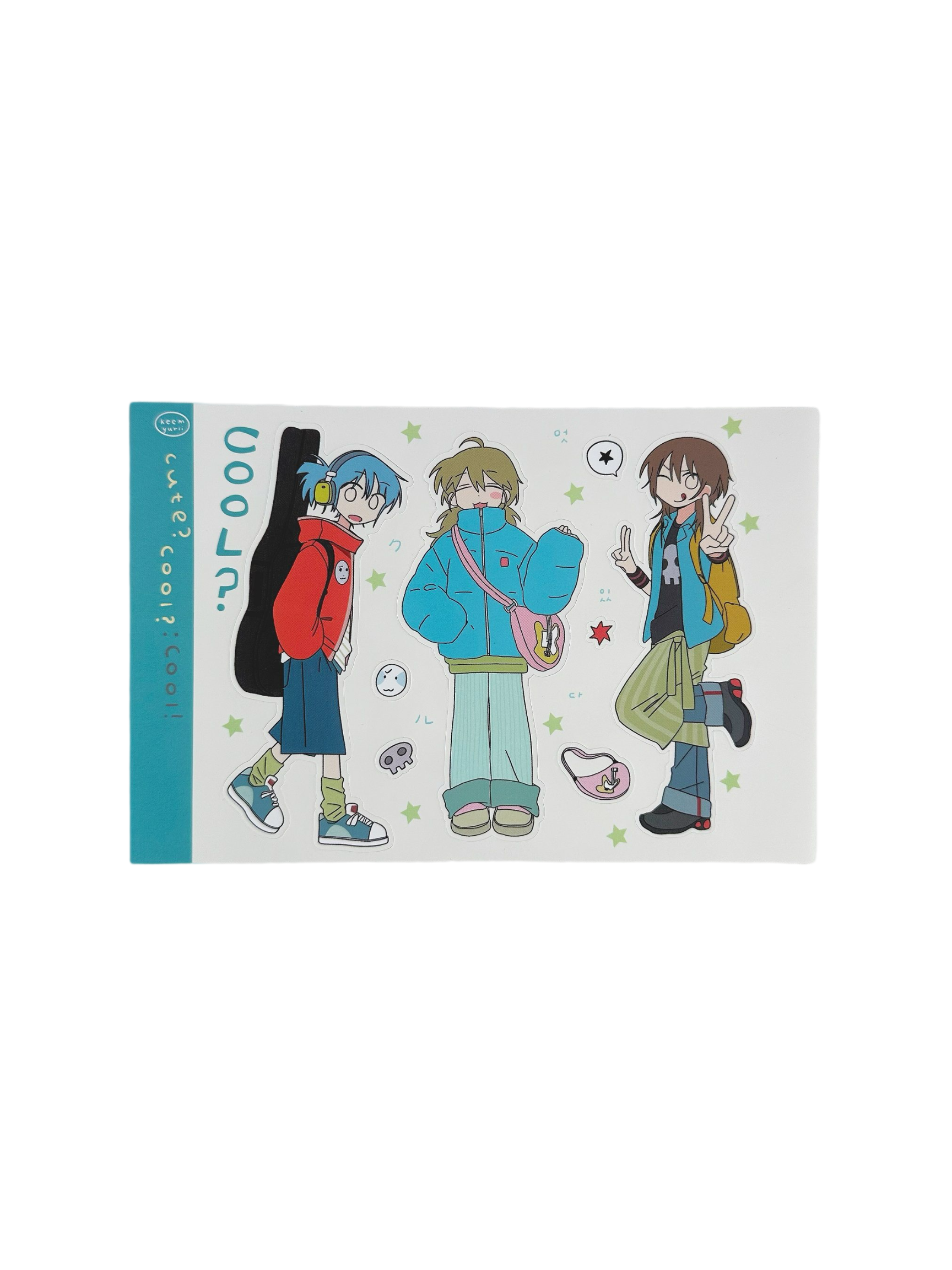 Keemyurii Girls Daily Stiker