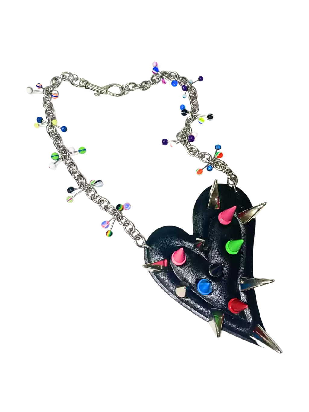 LIFEMANNA Spiked Love Necklace