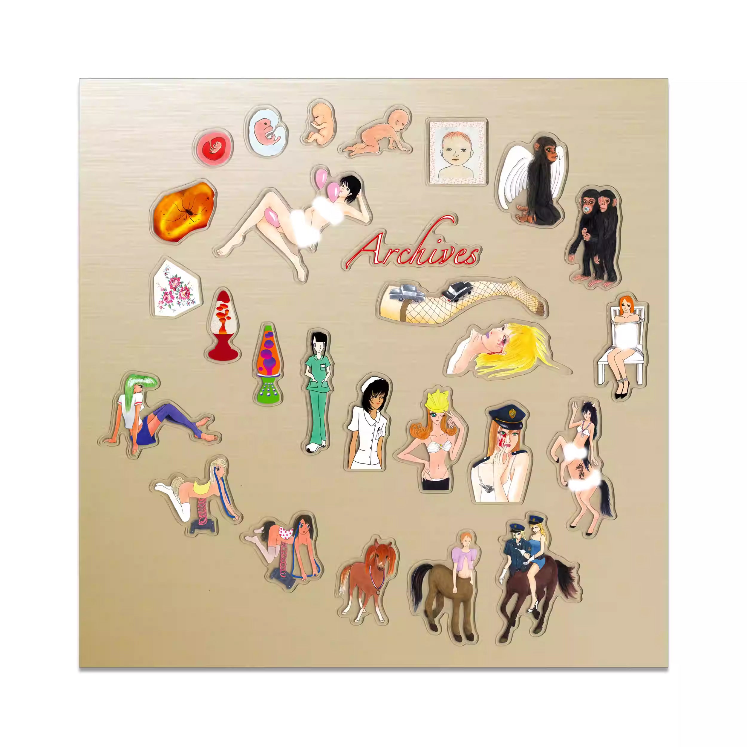 Niptong Archives Bubble Stickers