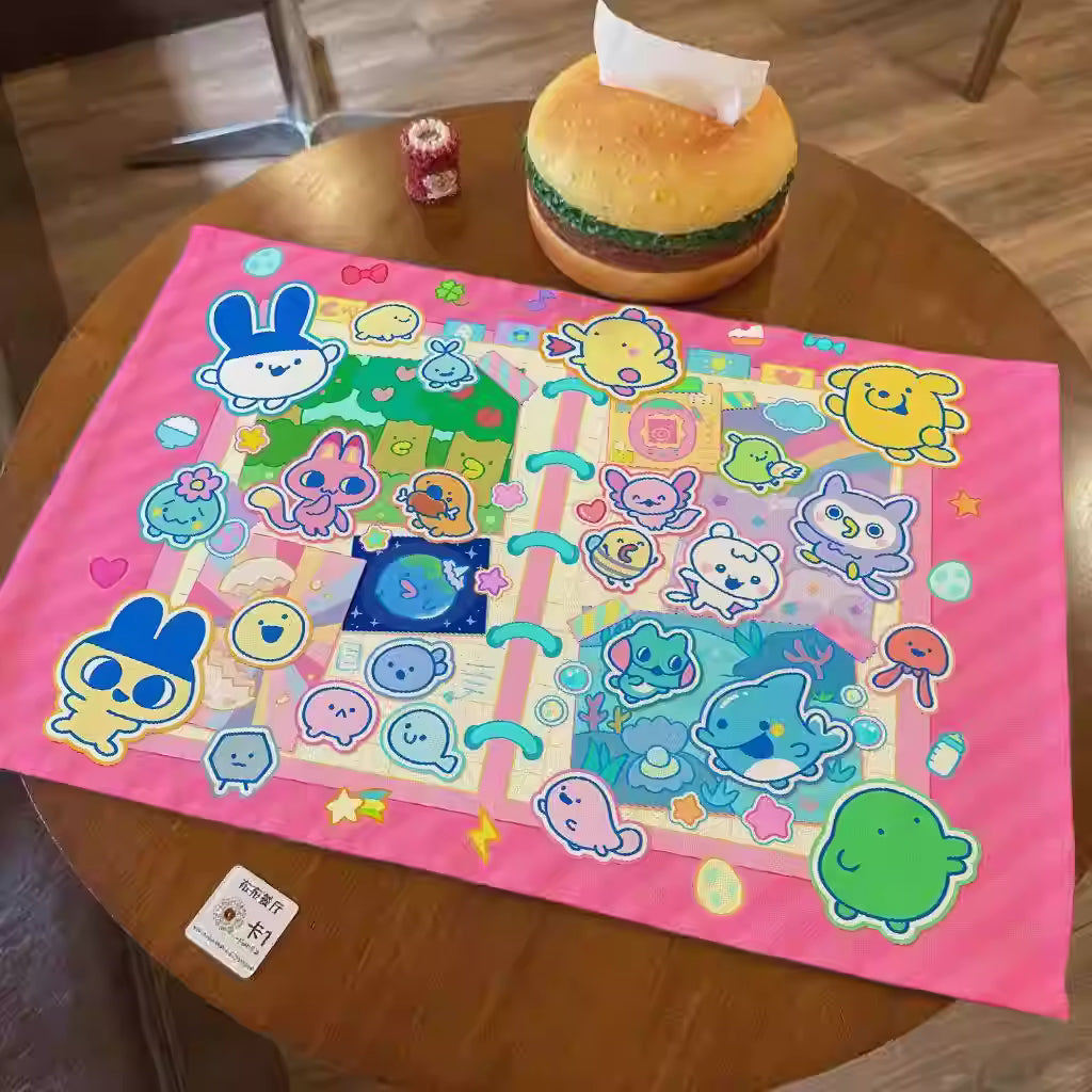 Tamagotchi Paradise Table Mat