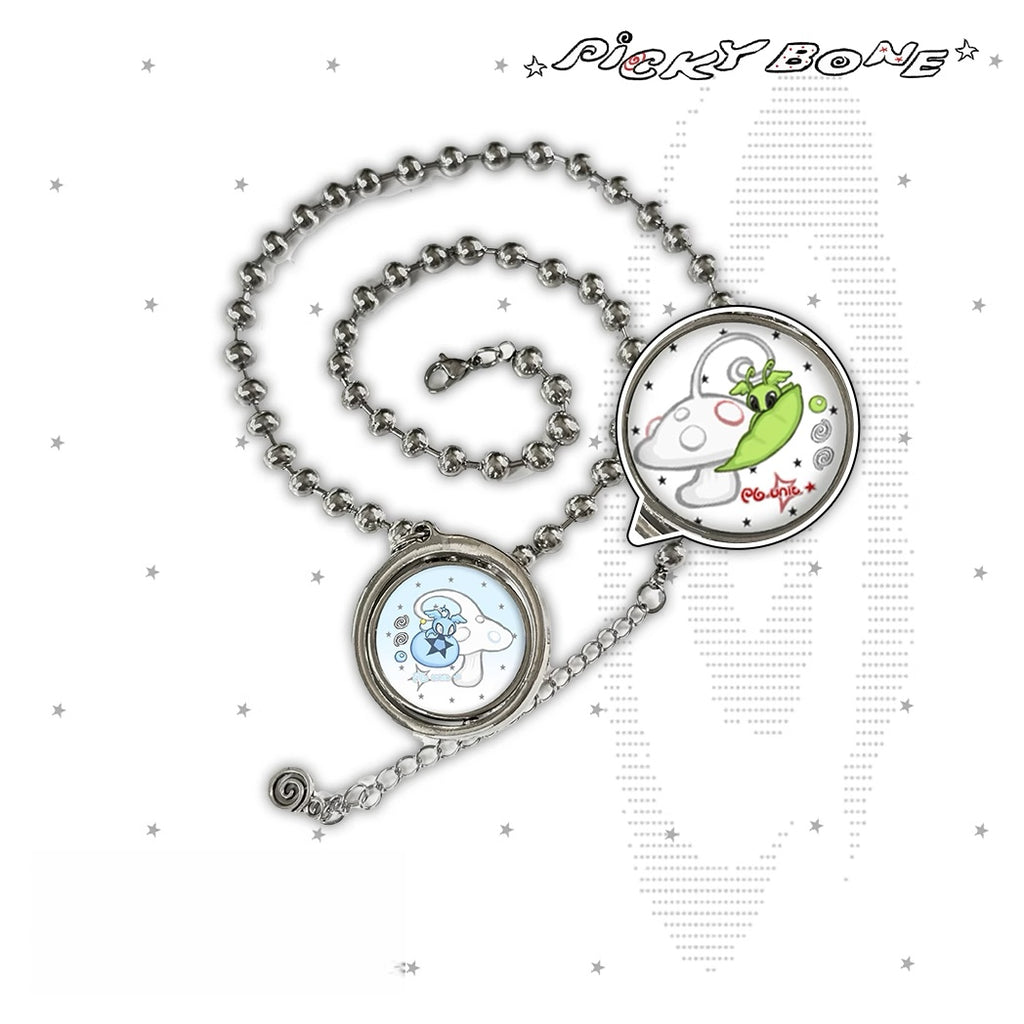 pickybone Supernova Round Necklace