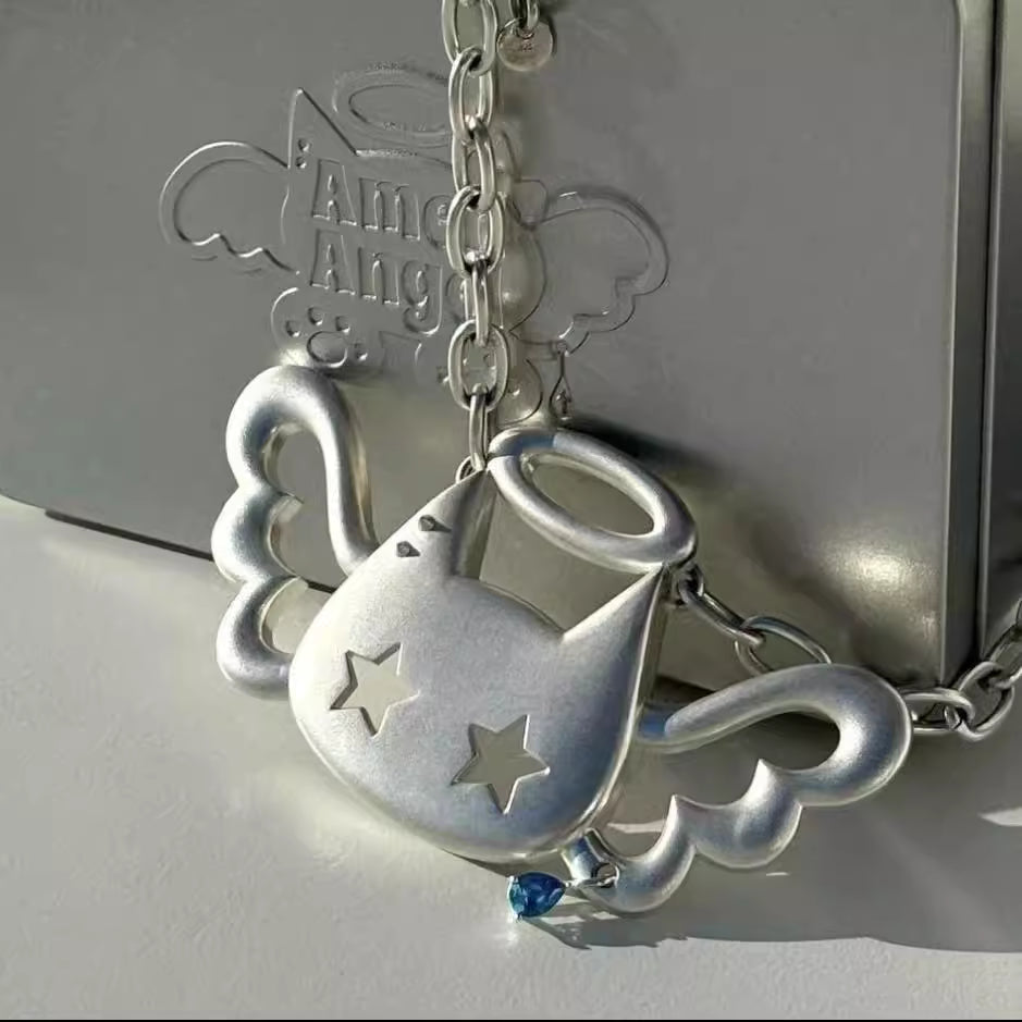 Angel Cat Necklace