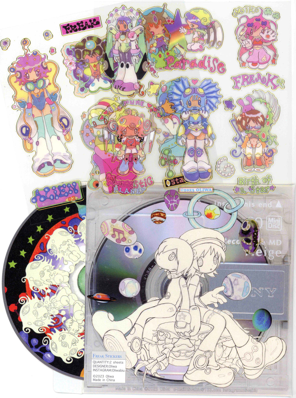 Oliwa Freak 02 CD Sticker