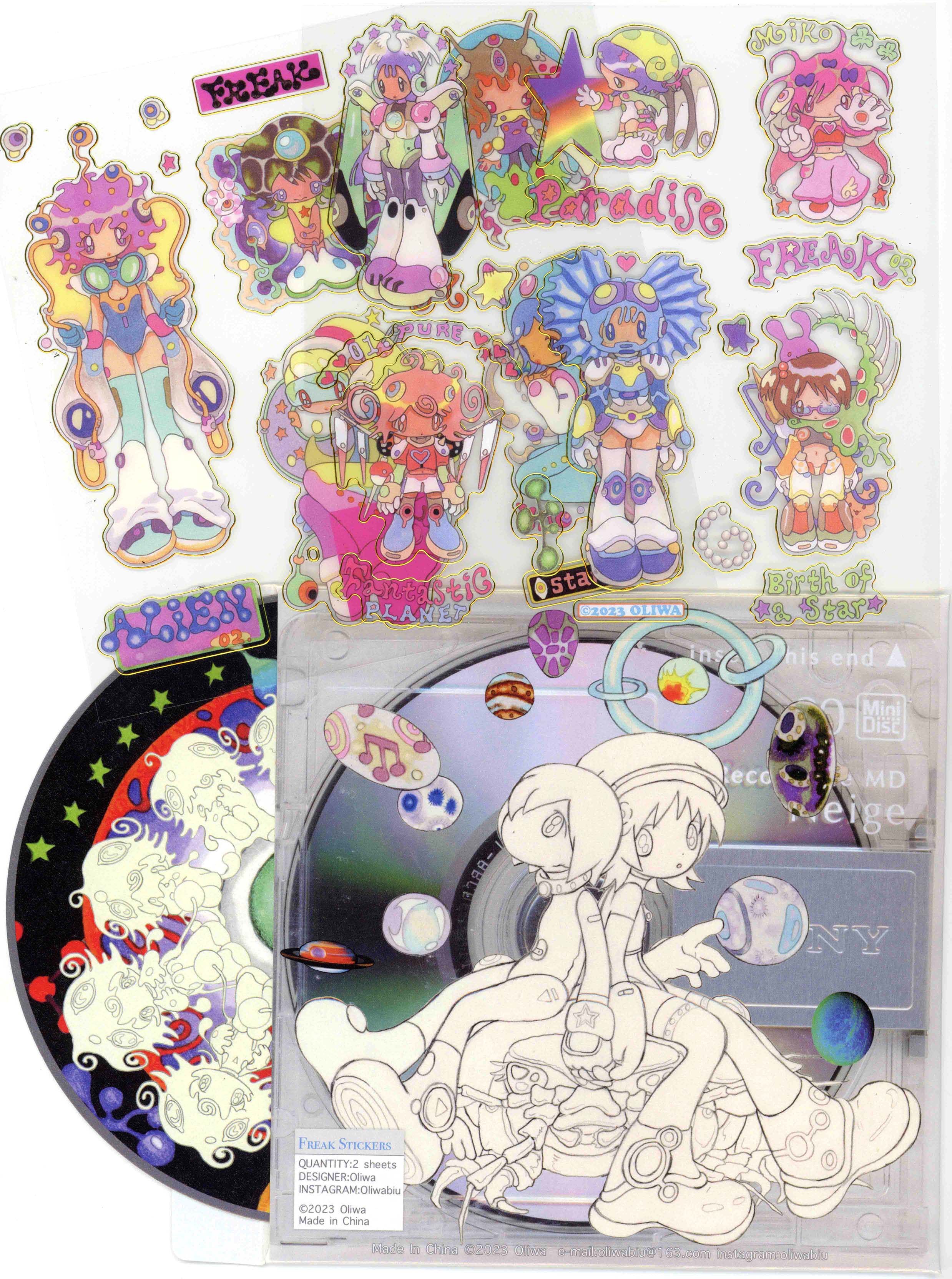 Oliwa Freak 02 CD Sticker