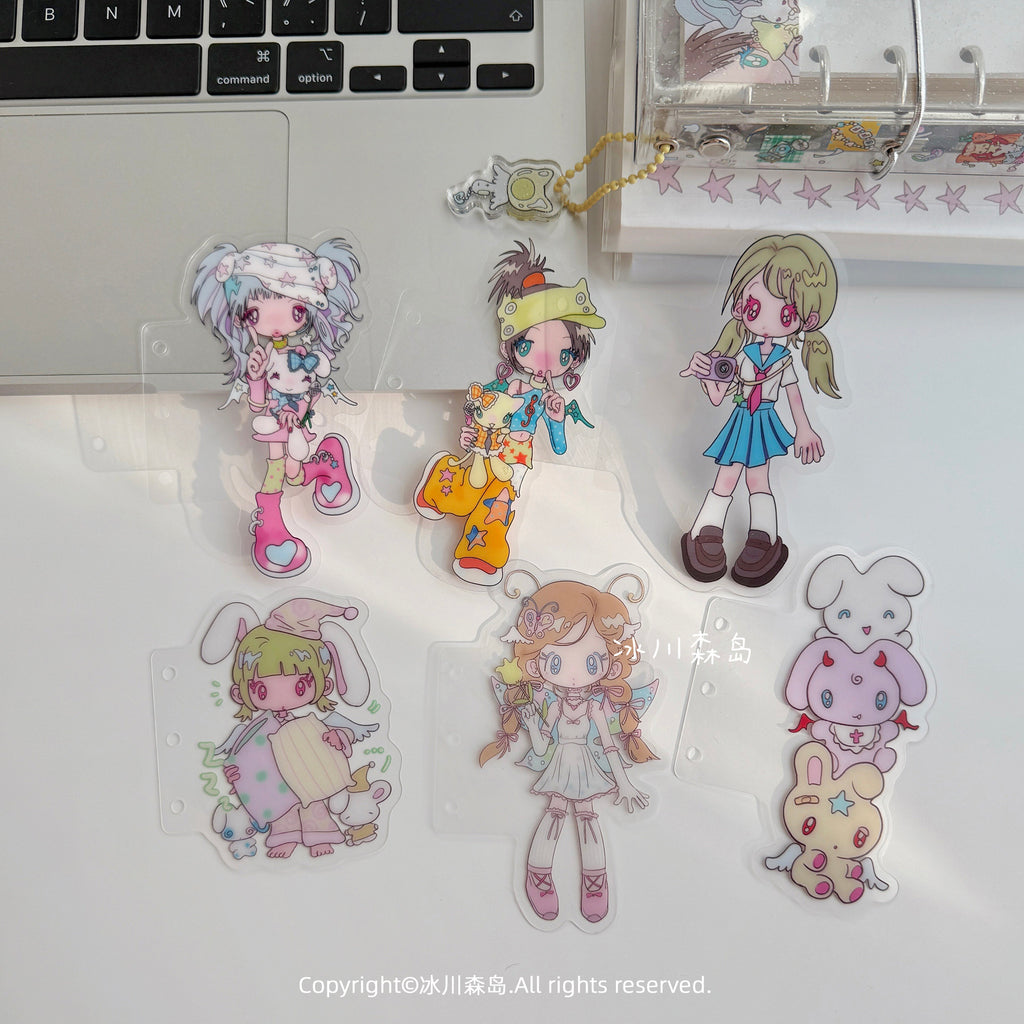 Glacier Forest Isle x sunonebird Friday Club Girls PVC Divider Paper