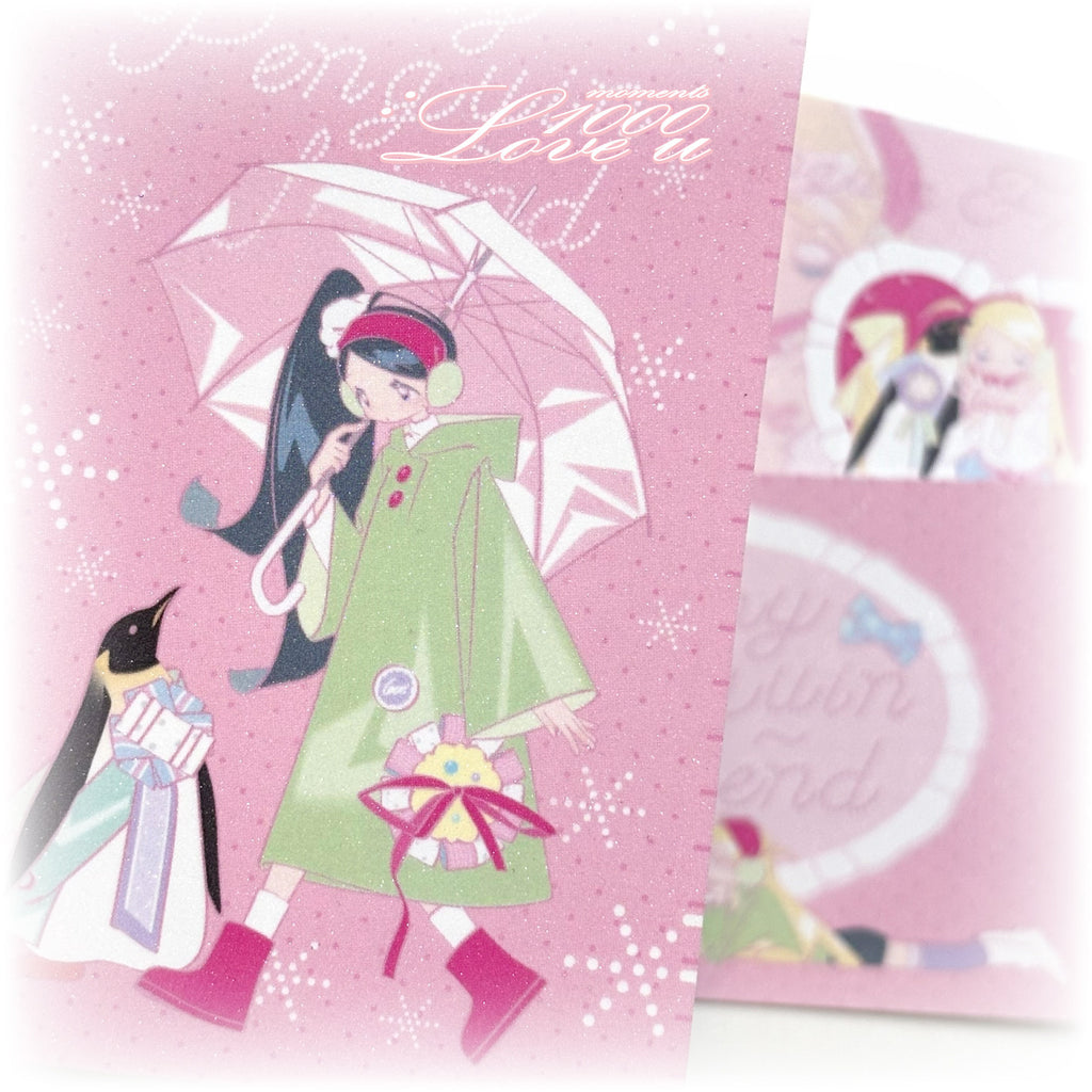 PiPOOxAFU Penguin Pals postcard set