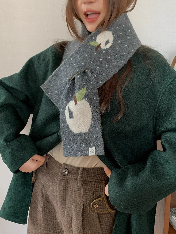 Apple Orchard Knit Scarf