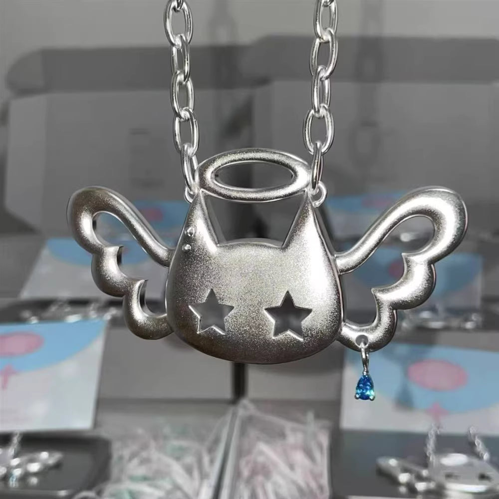 Angel Cat Necklace