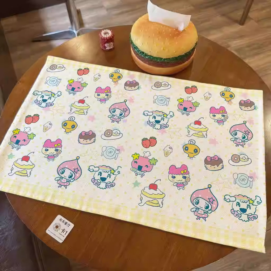 Tamagotchi Paradise Table Mat