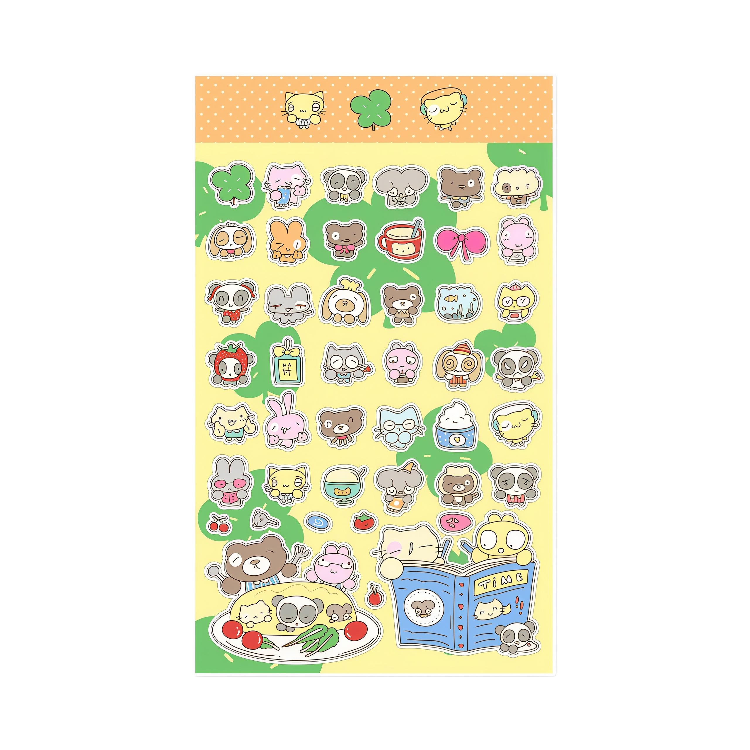 WakaWaka 3D Bubble Stickers
