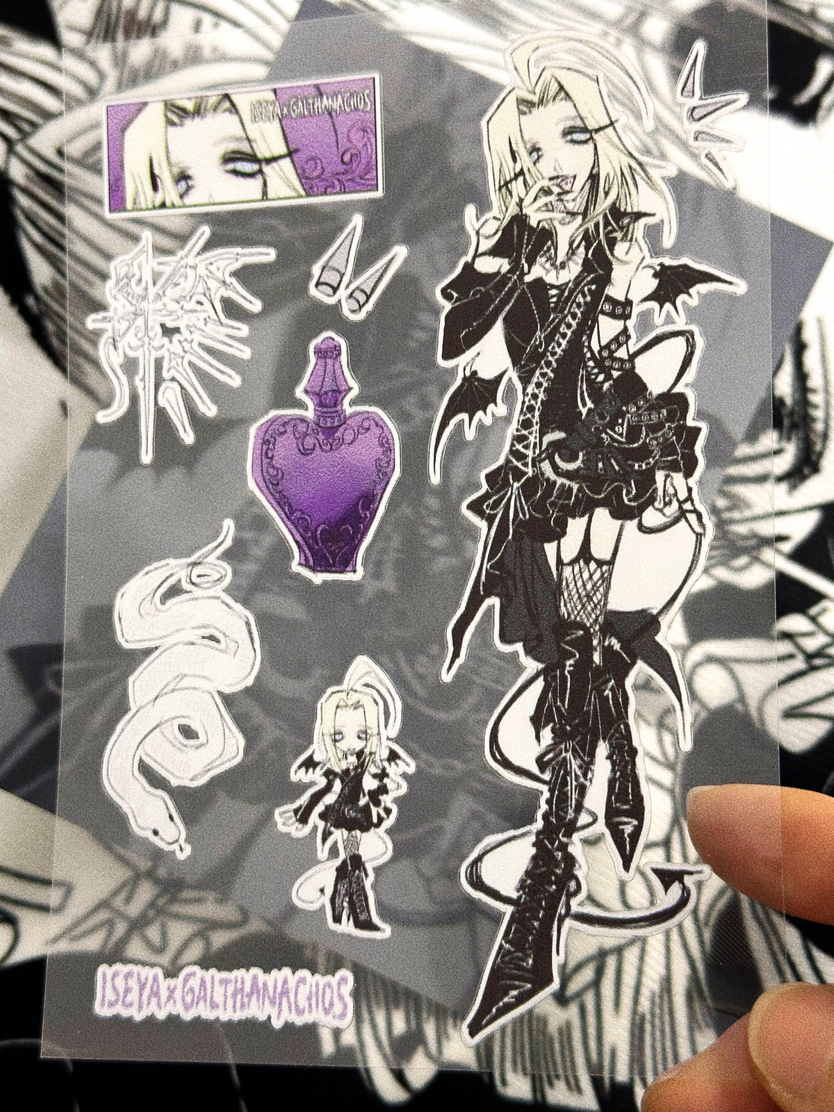 PiPOOxgalthanachosxISEYA Sticker I