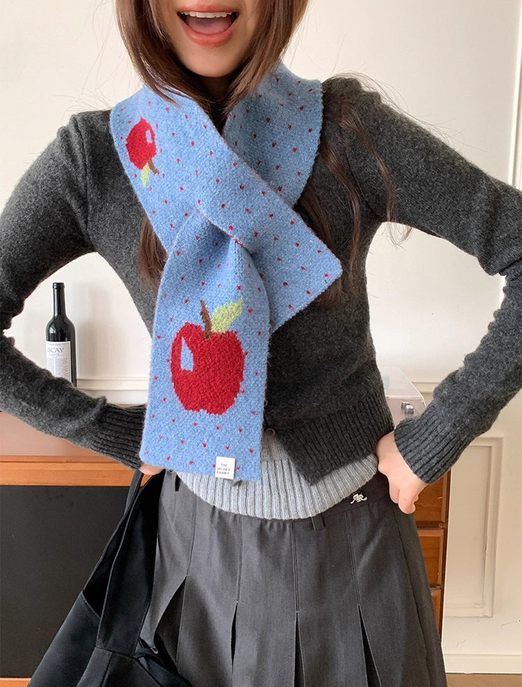 Apple Orchard Knit Scarf