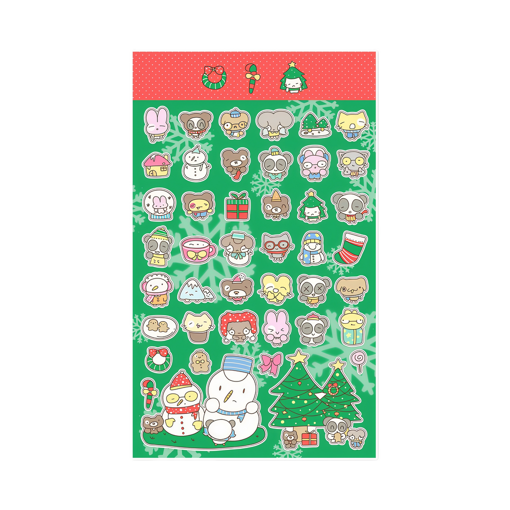 WakaWaka 3D Bubble Stickers