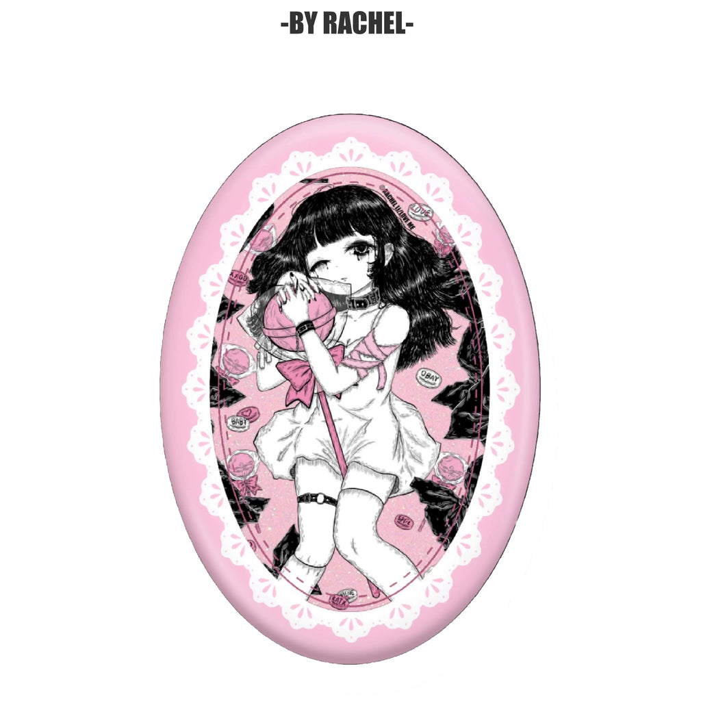 Pipoo LOVE ME Candy Girl Badge