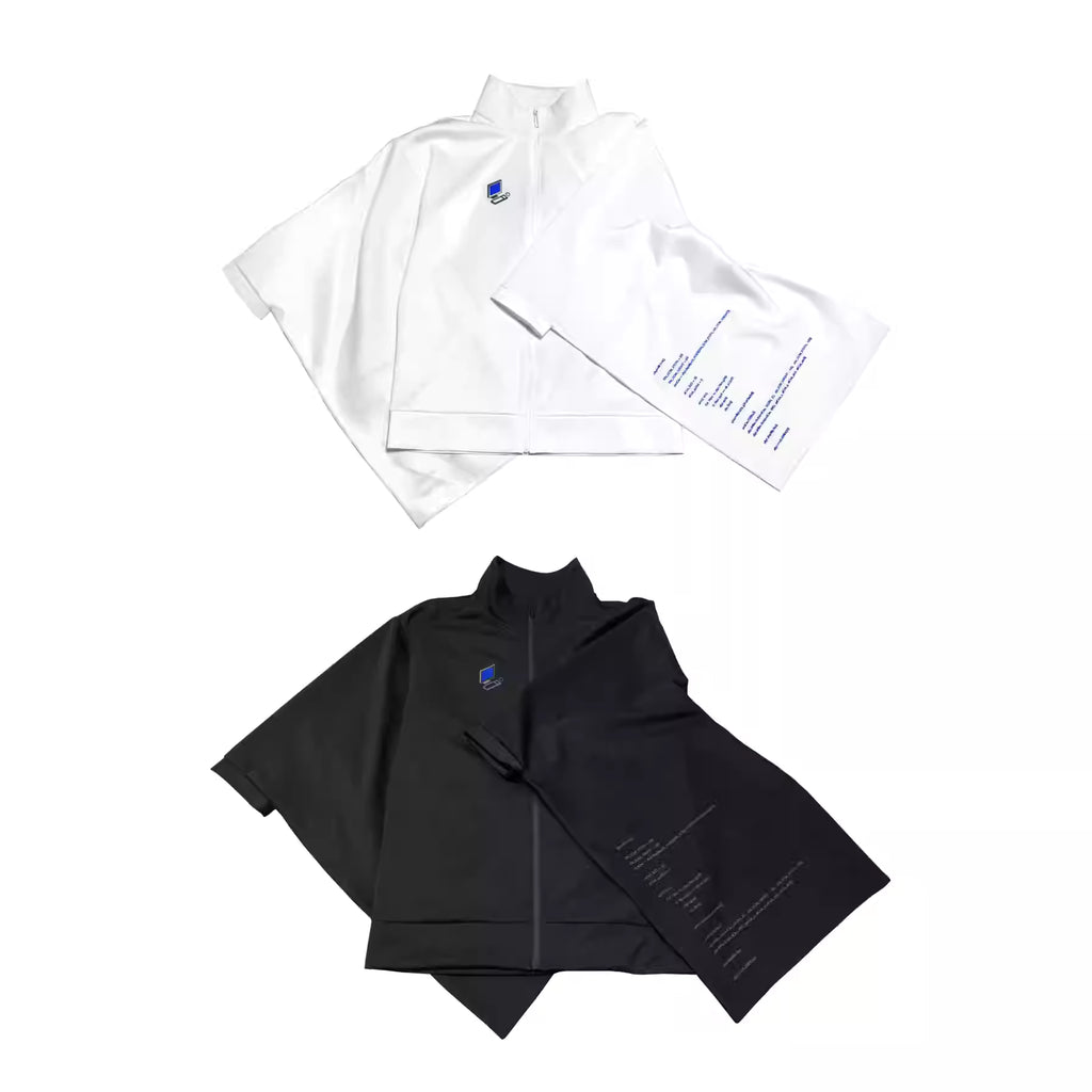paraheal "Kill" – Original Subculture Black & White Track Jacket