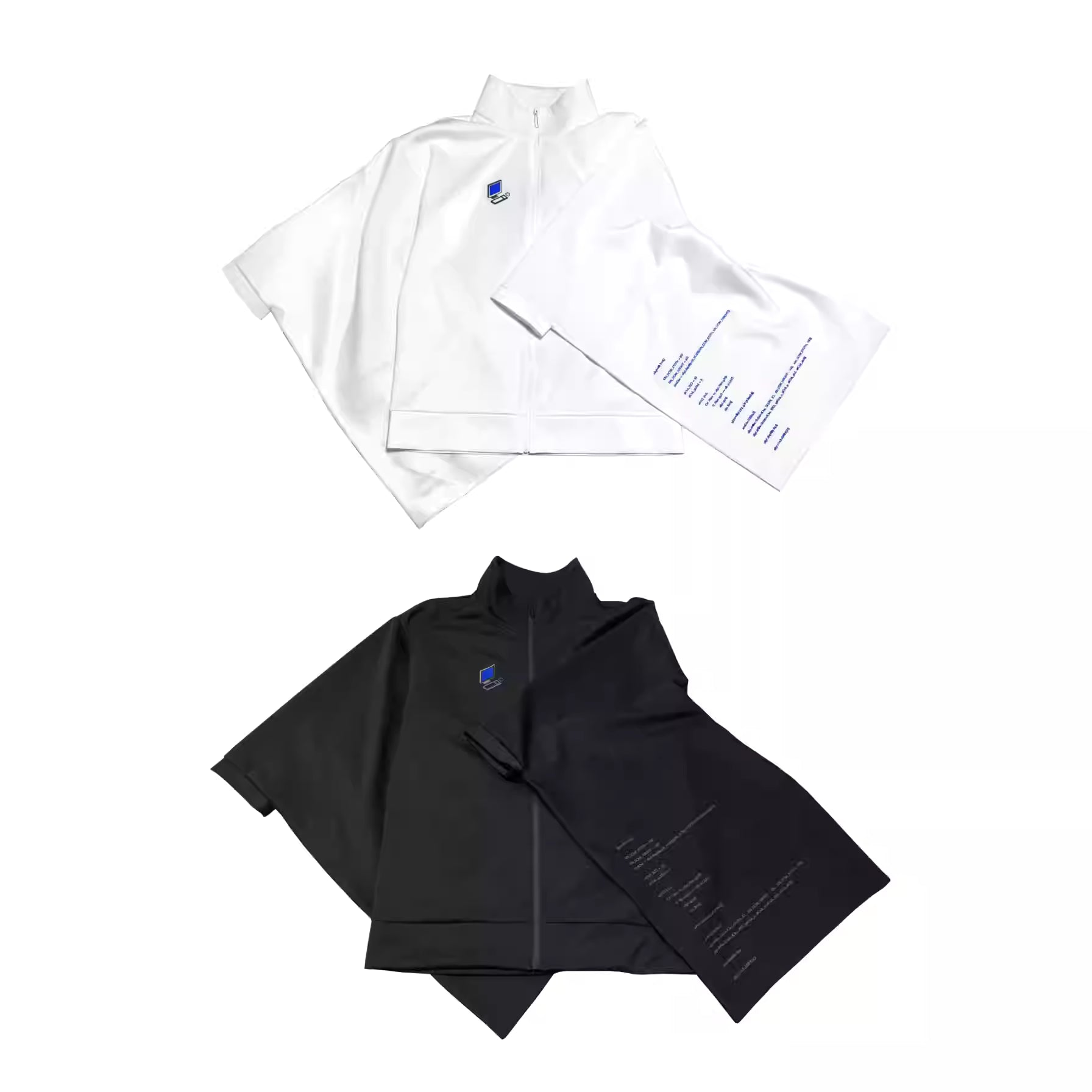 paraheal "Kill" – Original Subculture Black & White Track Jacket