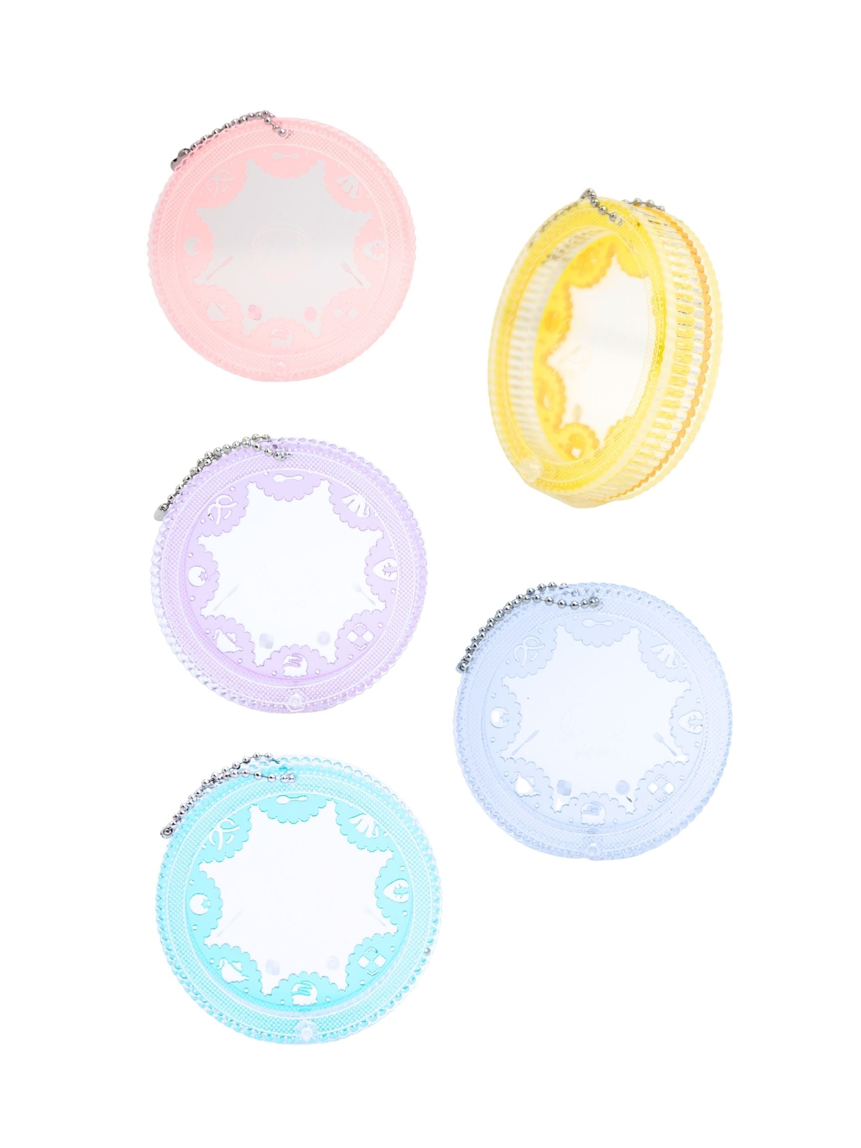 Pipoo Lace Tea Party Acrylic Badge Case