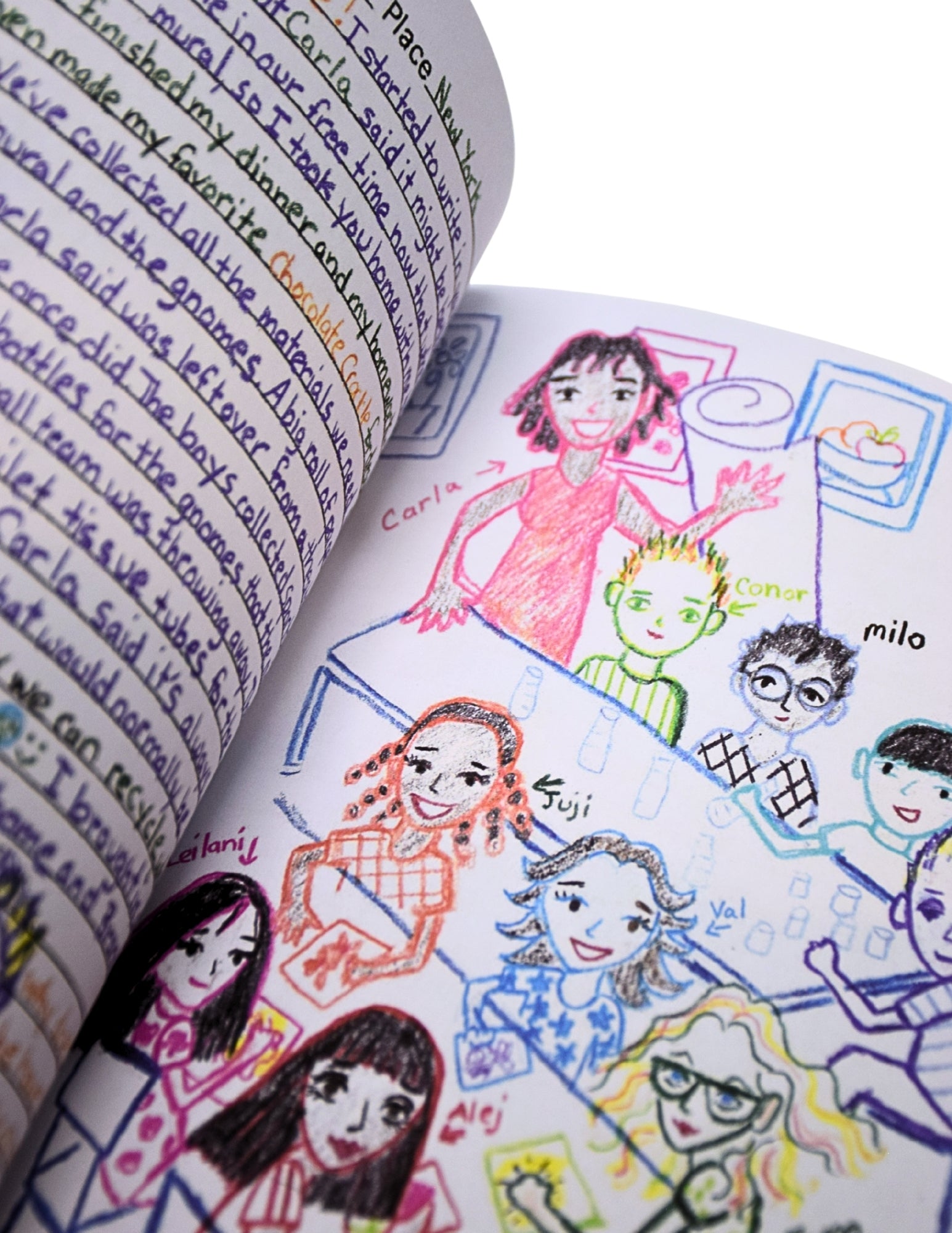 Girl Around The World Notebook