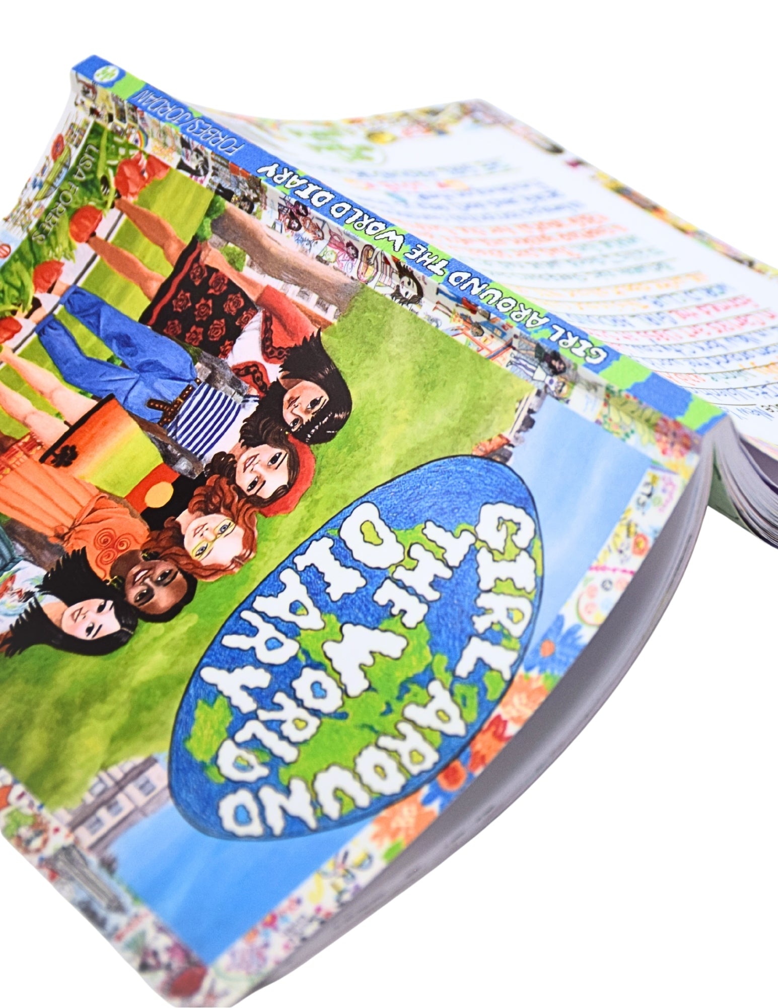 Girl Around The World Notebook