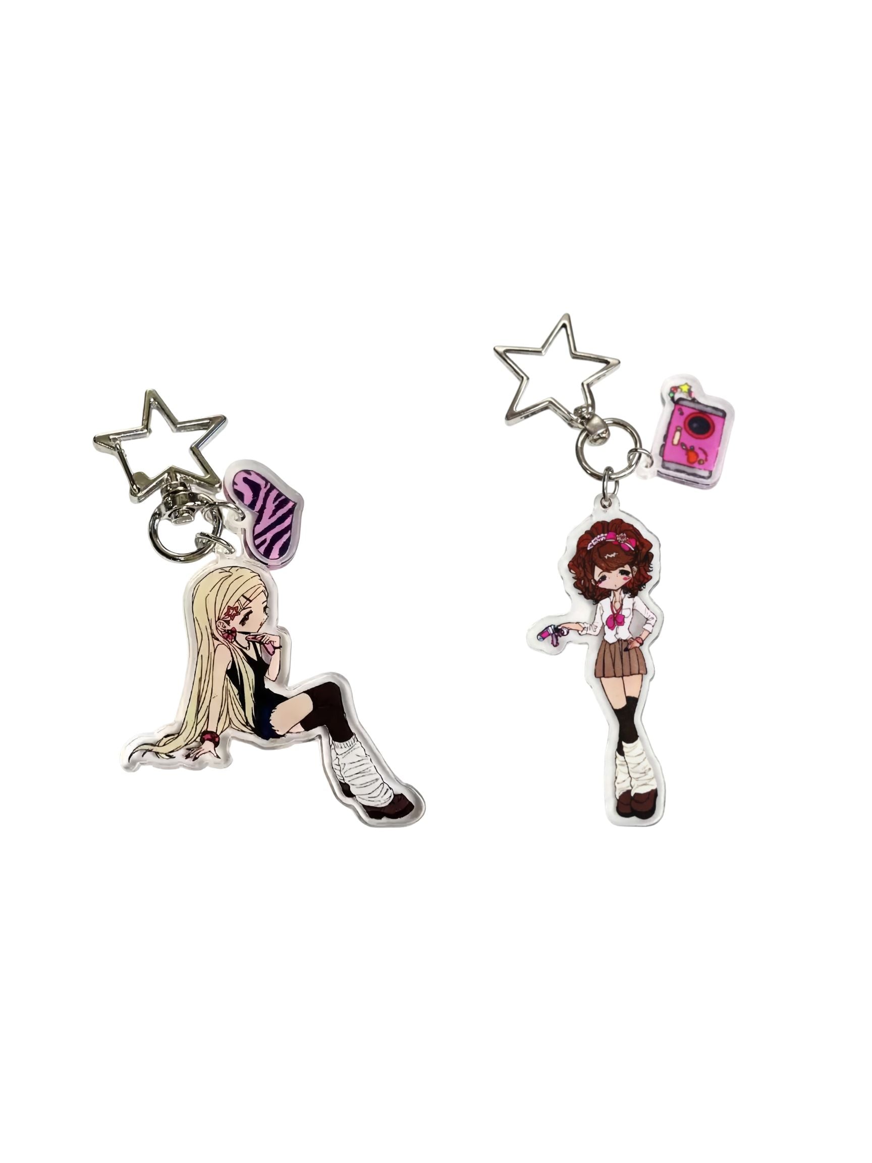 YAO Pose & Play Girl Keychain
