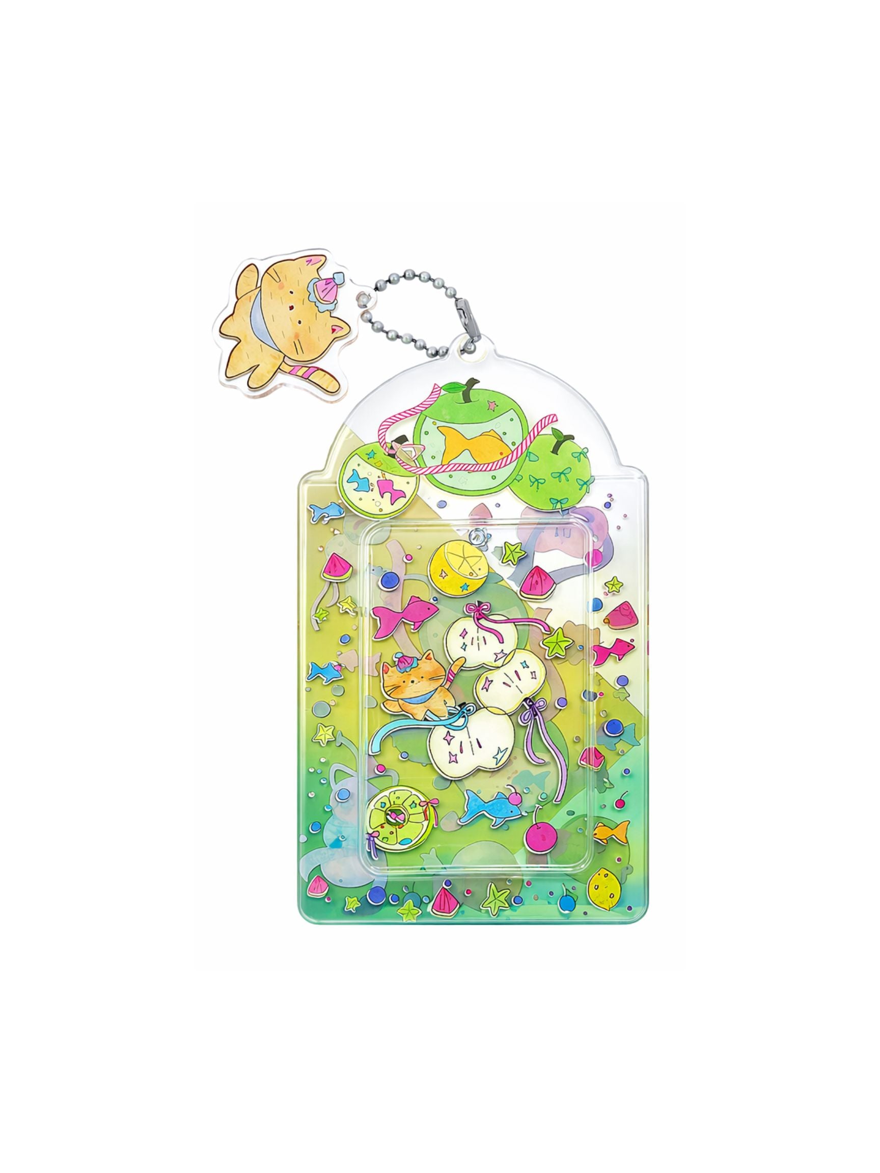 Fruit Splash Cat Card Holder