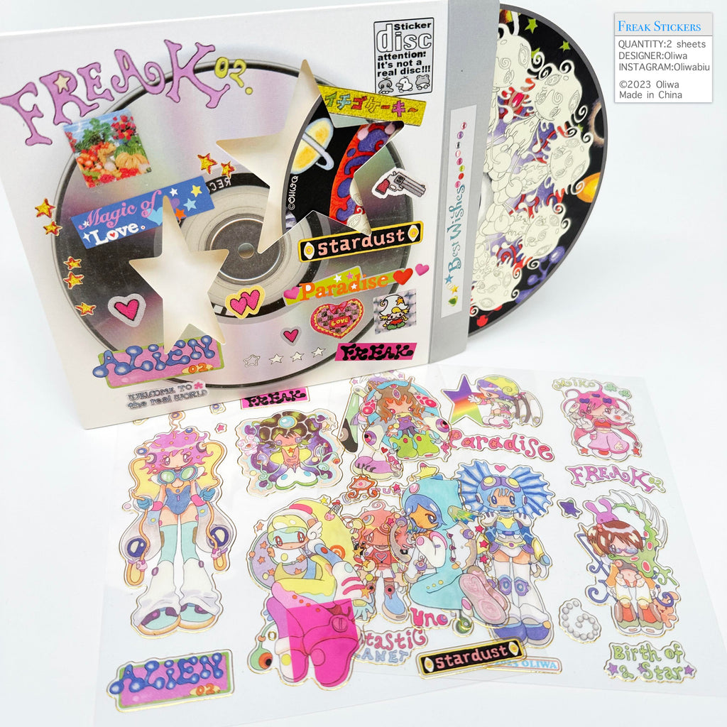 Oliwa Freak 02 CD Sticker