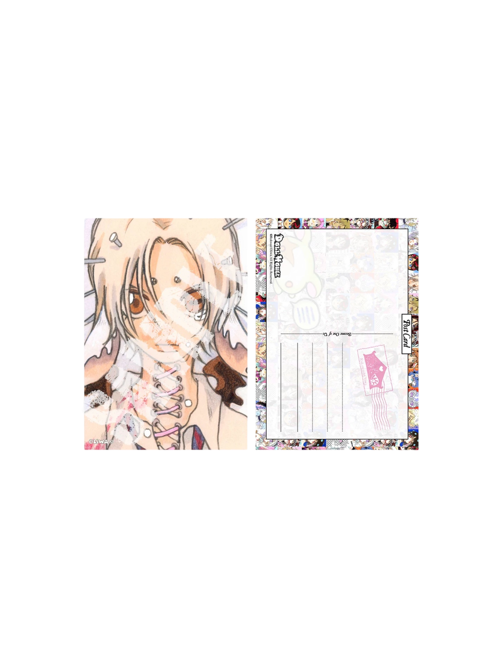 RUKAWAZ x Oliwa Doll House Postcard