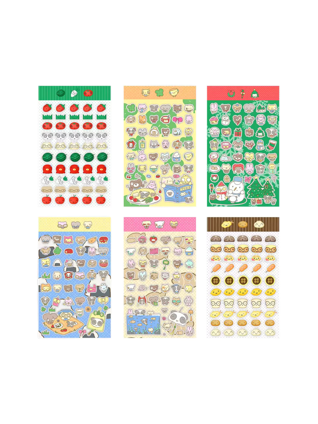 WakaWaka 3D Bubble Stickers