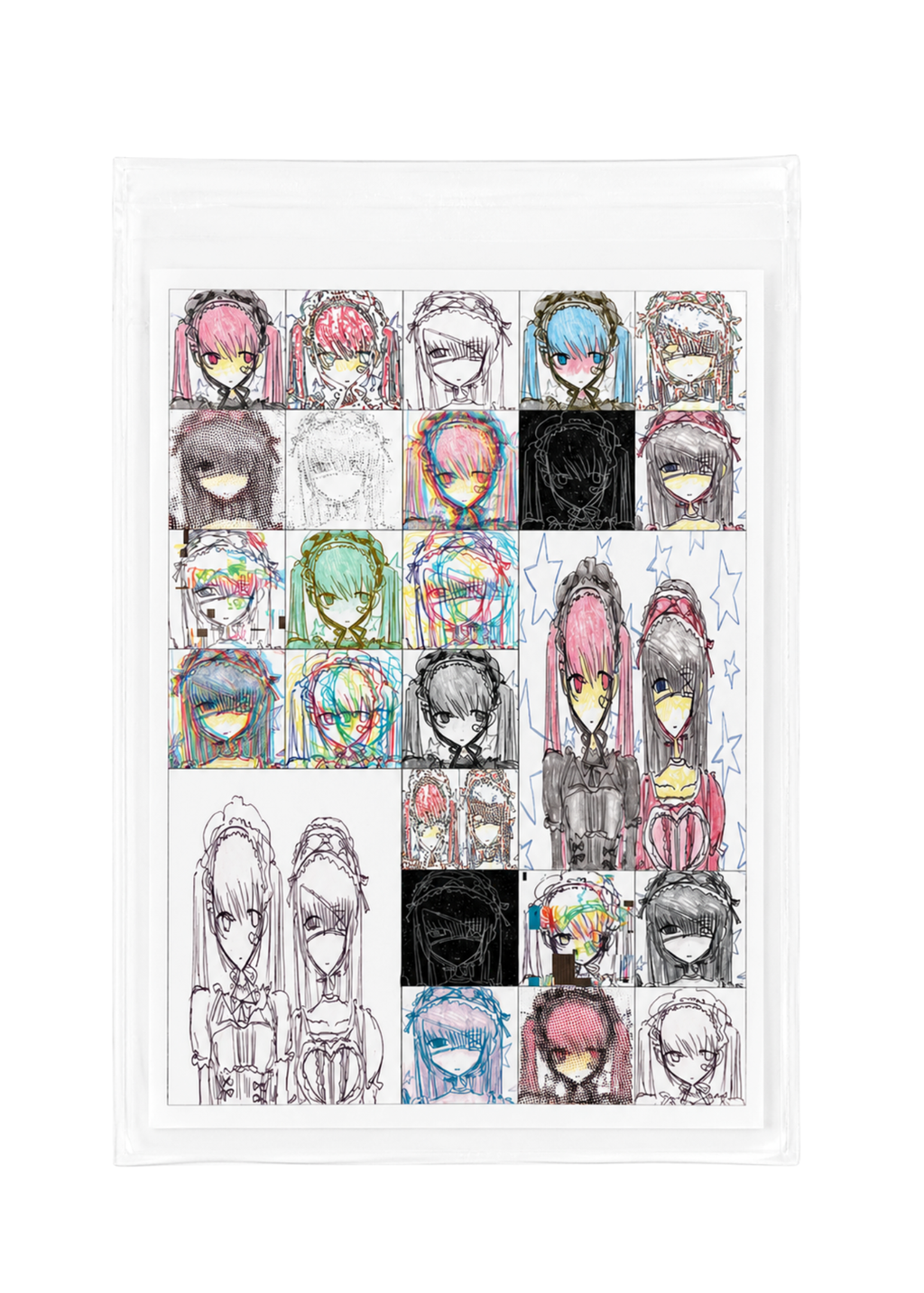 Nemony '÷' Sticker & Postcard