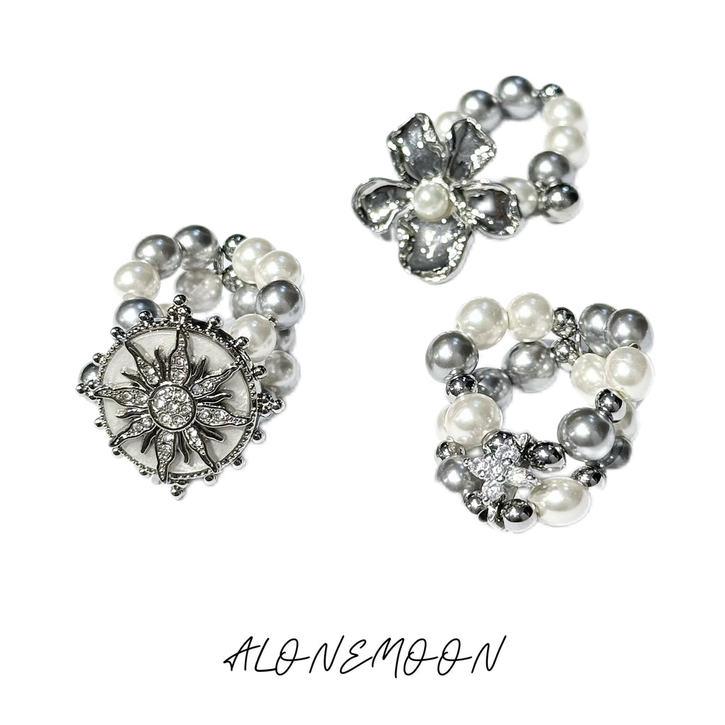 ALONEMOON Pearl Eclipse Ring