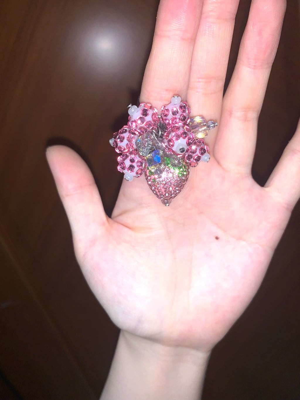 Strawberry Riot Ring