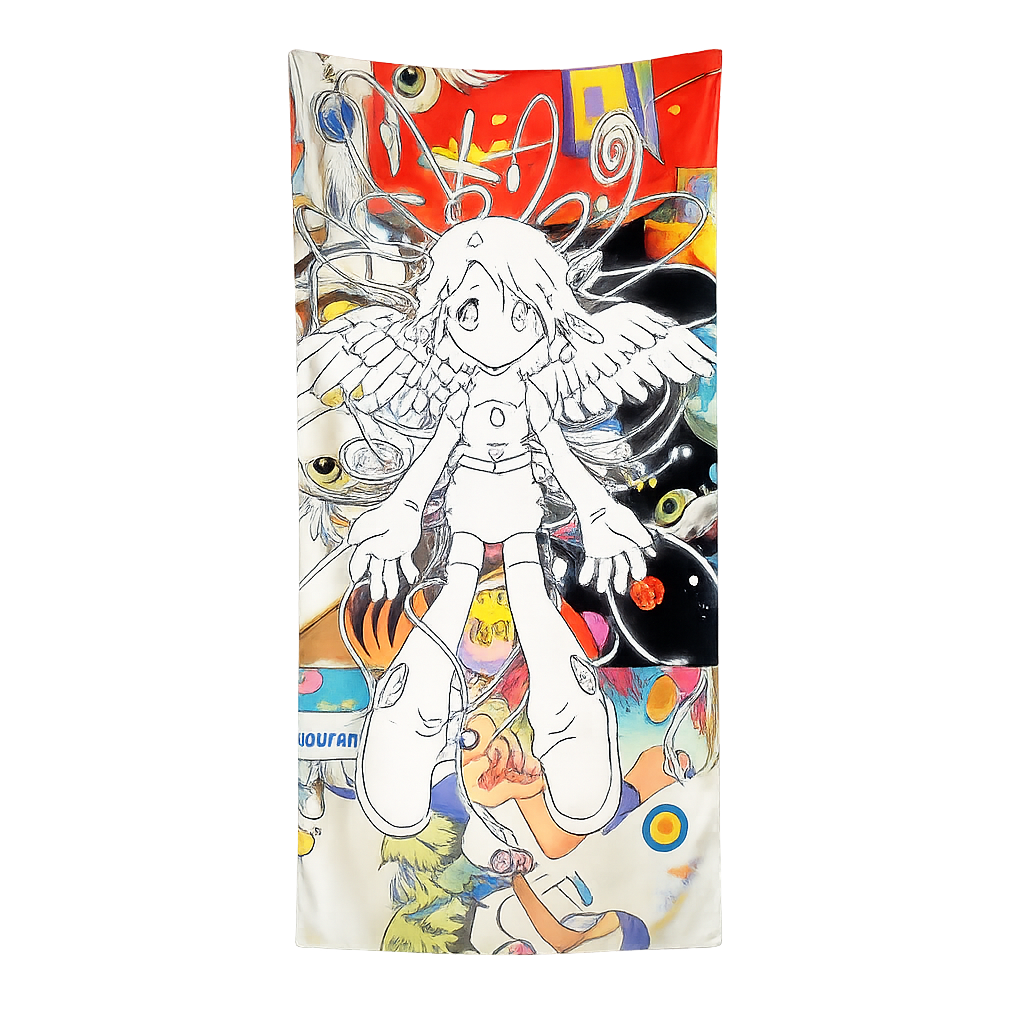 Rukawaz x Oliwa Final Angel Tapestry