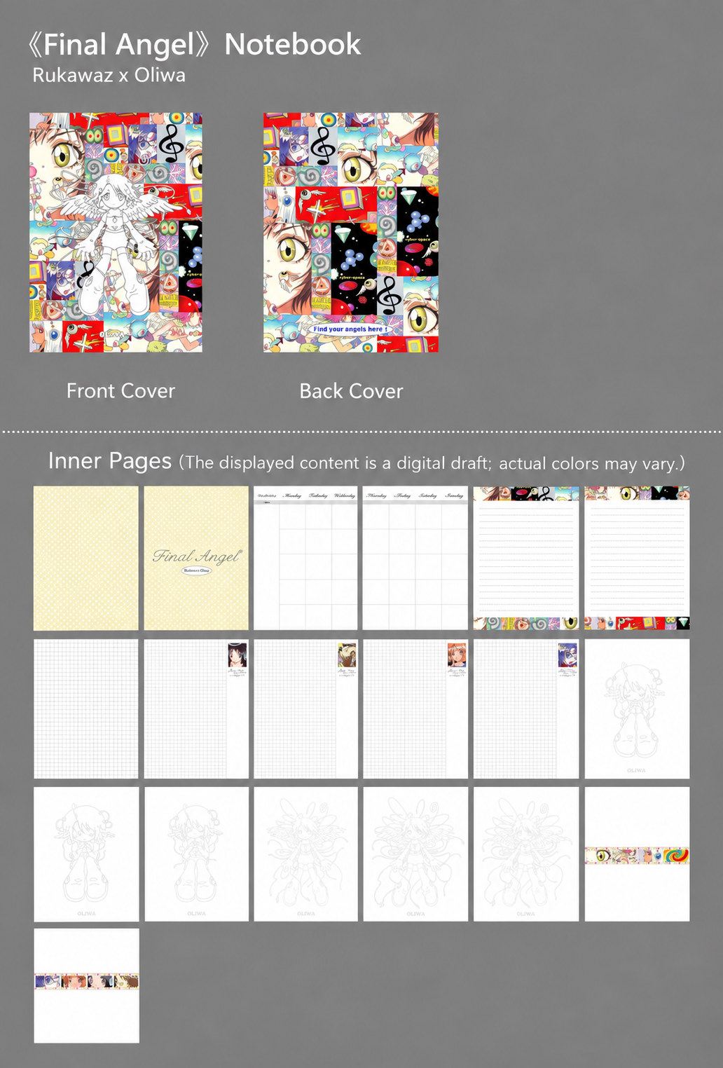 Rukawaz x Oliwa Final Angel Notebook
