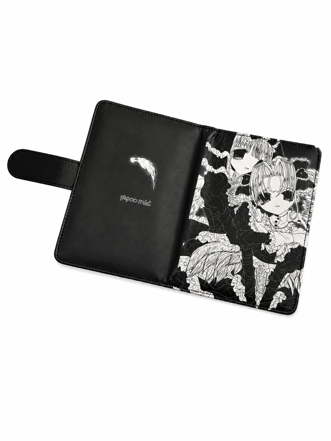 PiPOOxISEYA Gothic Seraphim Twin passport holder