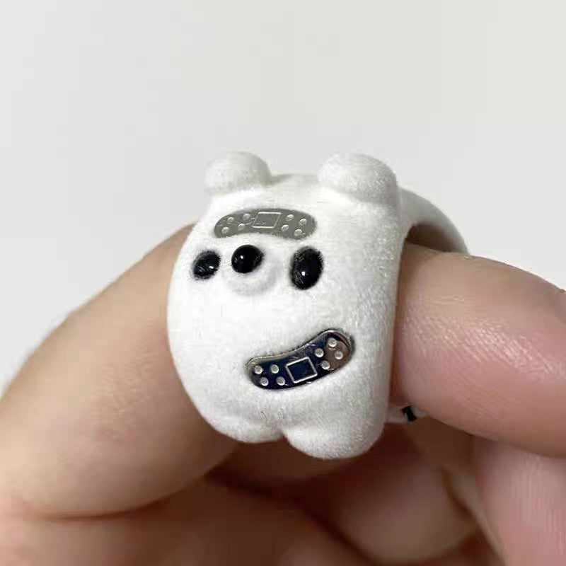 Bandage Mochi Puppy Ring