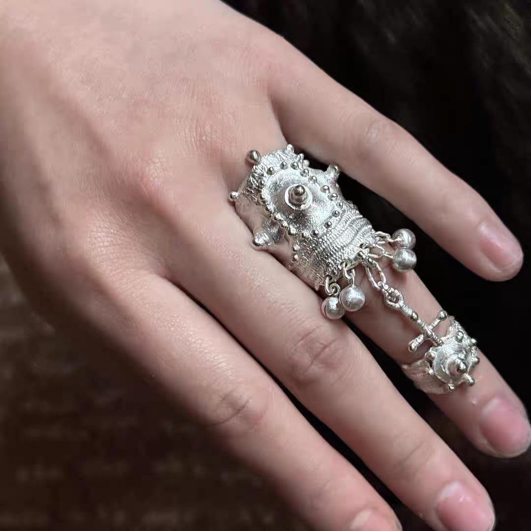 Ritual Bell Talisman Ring