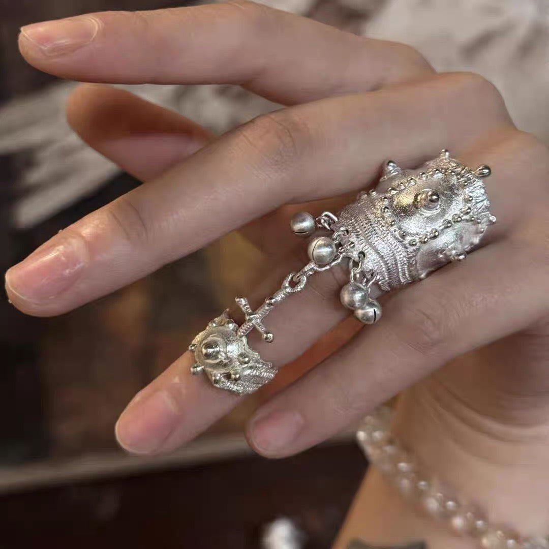 Ritual Bell Talisman Ring