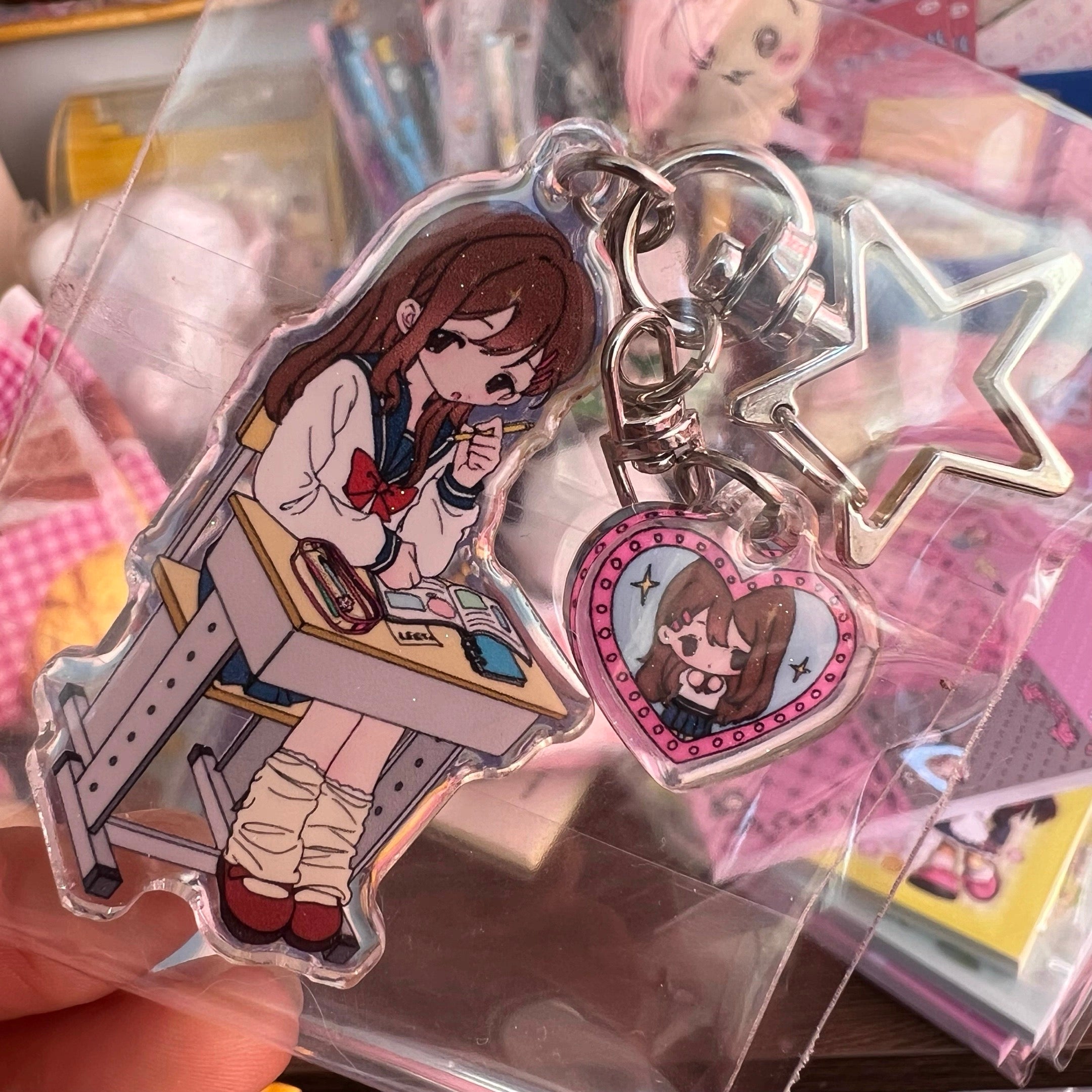 YAO “Recess Buddies” JK Girl Keychain