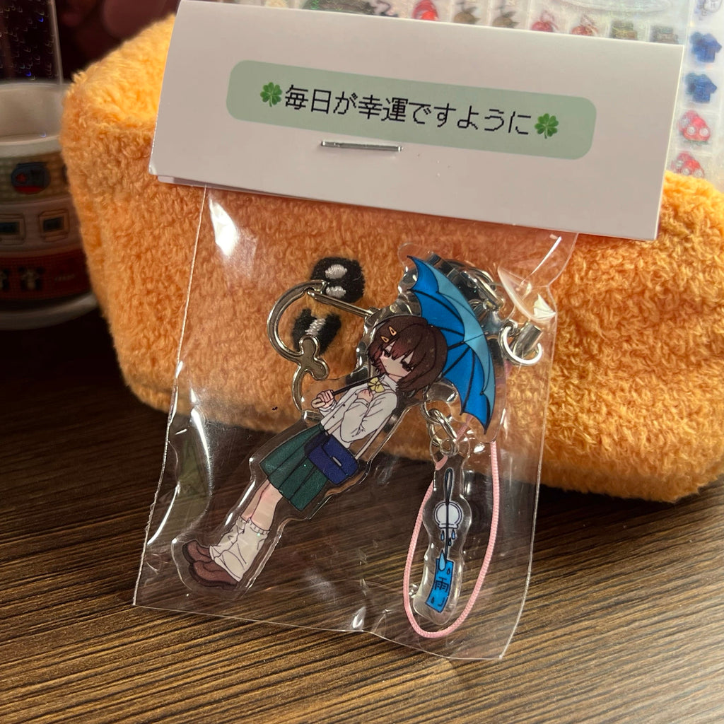 YAO Rainy Day Mood Acrylic Keychain