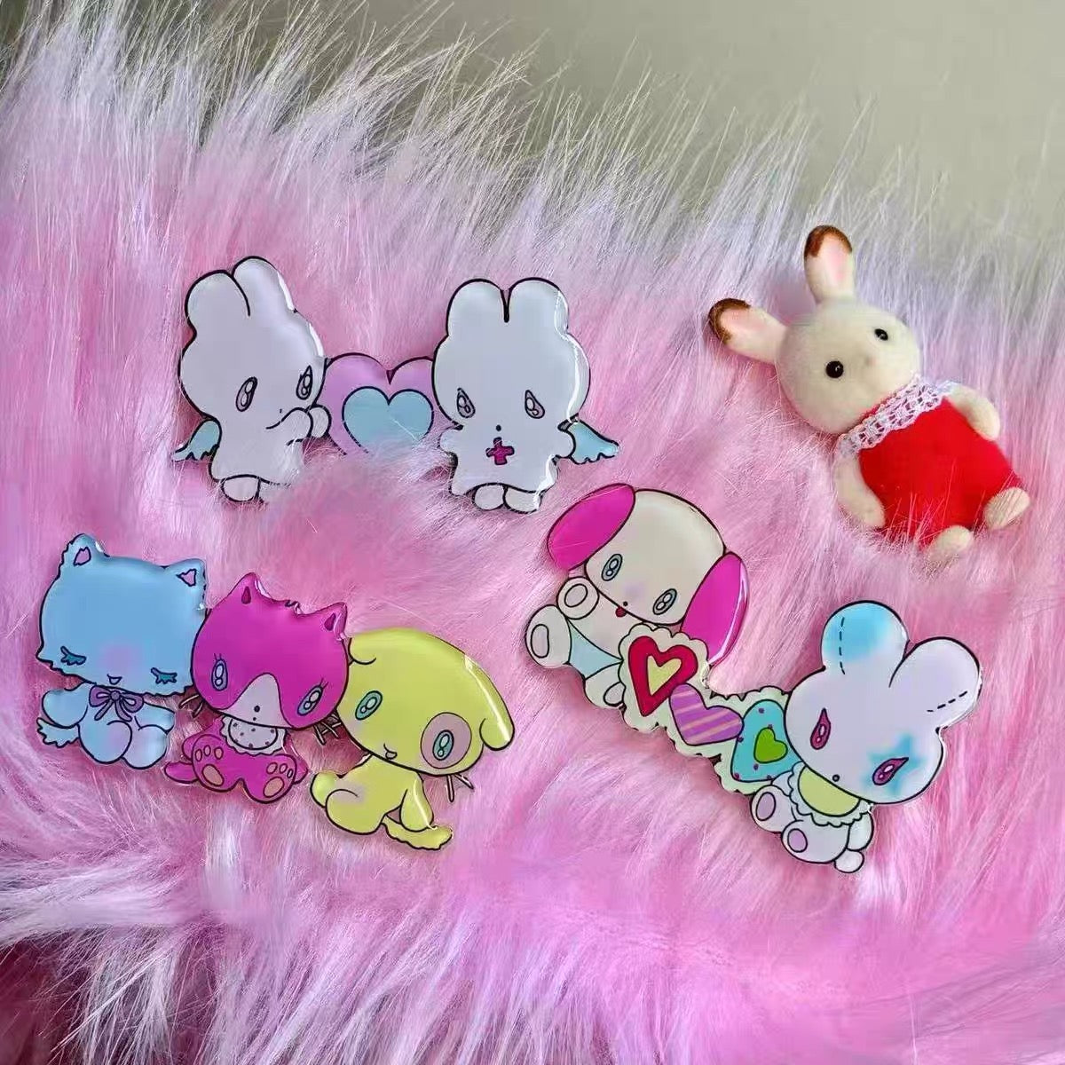 Sunonebird Sweet Animal Pals Hair Clip