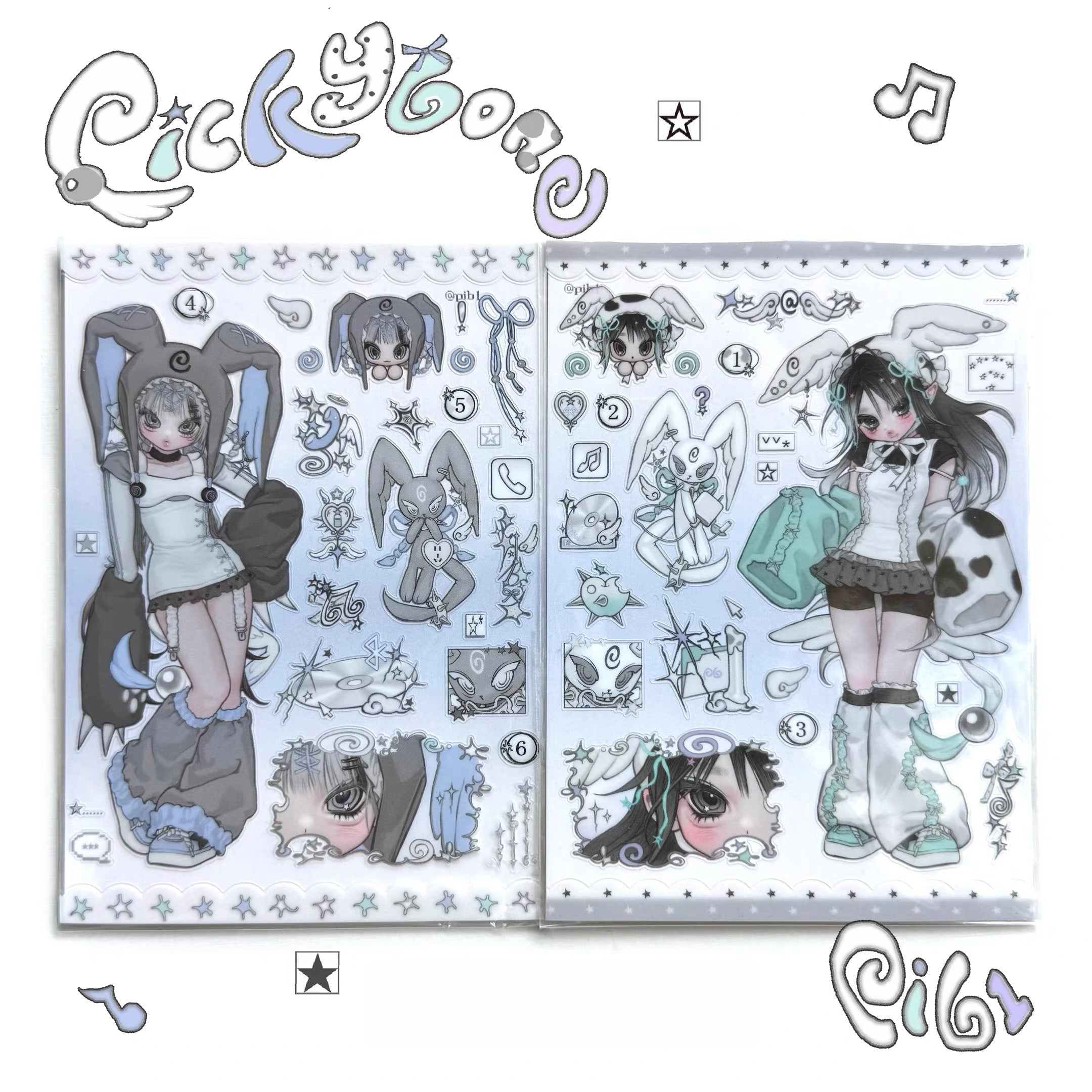 pickybone Ciib Weepbeast Sticker