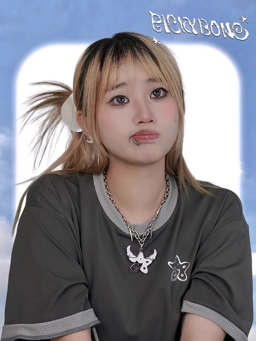 pickybone E-Angel  Necklace