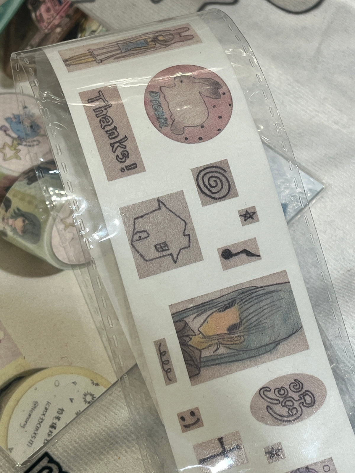 Nemony Spiral Dream Sticker Strip