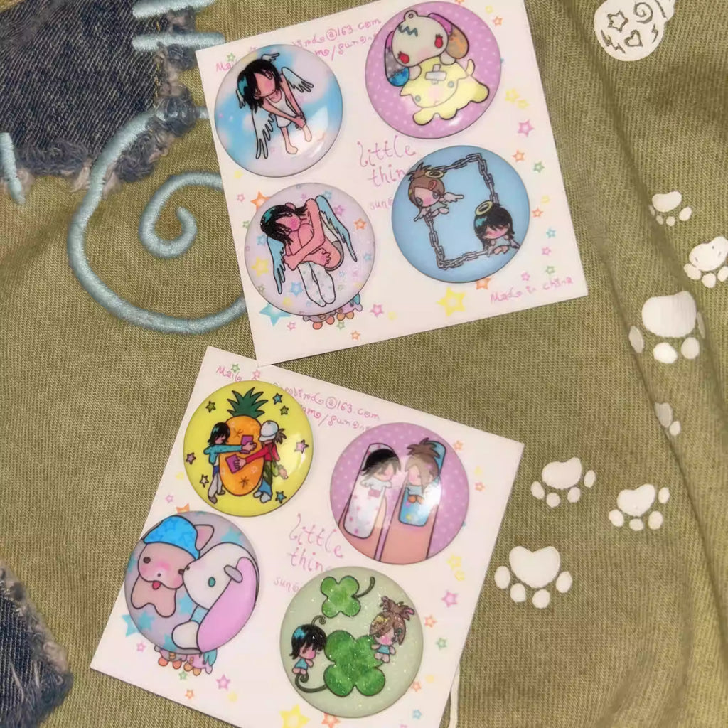 Sunonebird Little Tings Badge